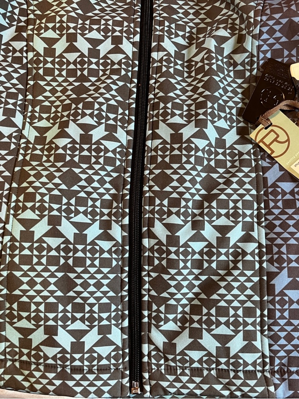 ROPER women's  SOFT-SHELL AZTEC  JACKET ( WEAR THE WEST COLLECTION) MED. NWT - Picture 9 of 11